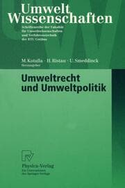 Cover von Umweltrecht und Umweltpolitik