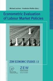 Cover von Econometric Evaluation of Labour Market Policies