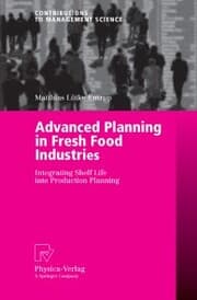 Cover von Advanced Planning in Fresh Food Industries
