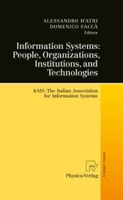 Cover von Information Systems: People, Organizations, Institutions, and Technologies