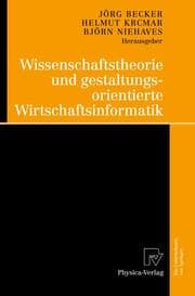 Cover von Wissenschaftstheorie und gestaltungsorientierte Wirtschaftsinformatik