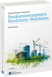 Cover von Baukammerngesetz Nordrhein-Westfalen