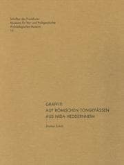Cover von Graffiti auf römischen Tongefäßen aus NIDA-Heddernheim