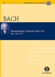 Cover von Brandenburg Concertos Nos. 4-6 BWV 1049-1051