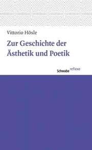 Cover von Zur Geschichte der Ästhetik und Poetik