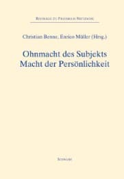 Cover von Ohnmacht des Subjekts - Macht der Persönlichkeit