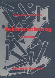 Cover von Einführung in die Vektorrechnung