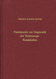 Cover von Fundamente zur Diagnostik der Verdauungskrankheiten