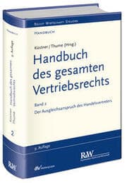 Cover von Handbuch des gesamten Vertriebsrechts 2