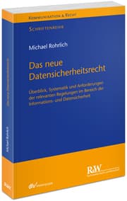 Cover von Das neue Datensicherheitsrecht