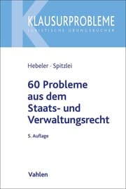 Cover von 60 Probleme aus dem Staats- und Verwaltungsrecht