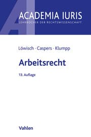 Cover von Arbeitsrecht