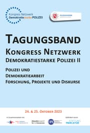 Cover von Tagungsband Kongress Netzwerk Demokratiestarke Polizei II