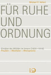 Cover von Für Ruhe und Ordnung