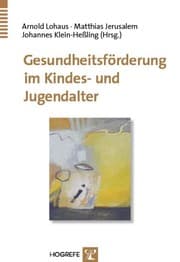 Cover von Gesundheitsförderung im Kindes- und Jugendalter