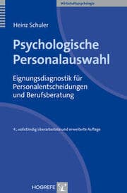 Cover von Psychologische Personalauswahl