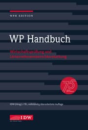 Cover von WP Handbuch, 19. Auflage