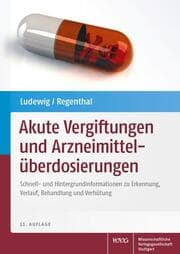 Cover von Akute Vergiftungen und Arzneimittelüberdosierungen
