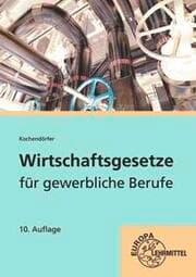 Cover von Wirtschaftsgesetze für gewerbliche Berufe