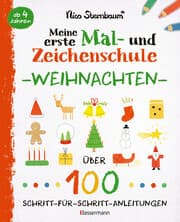 Cover von Meine erste Mal- und Zeichenschule - Weihnachten. Ab 4 Jahren