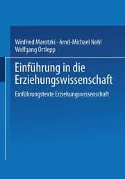 Cover von Einführung in die Erziehungswissenschaft