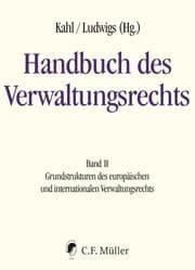 Cover von Handbuch des Verwaltungsrechts
