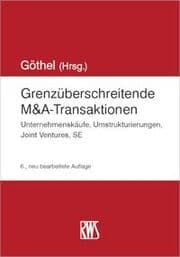 Cover von Grenzüberschreitende M&A-Transaktionen