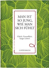 Cover von Man ist so jung, wie man sich fühlt