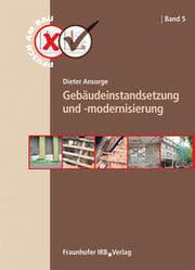 Cover von Gebäudeinstandsetzung und -modernisierung