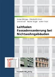 Cover von Leitfaden Fassadensanierung bei Nichtwohngebäuden.