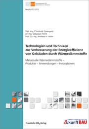 Cover von Technologien und Techniken zur Verbesserung der Energieeffizienz von Gebäuden durch Wärmedämmstoffe