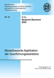 Cover von Modellbasierte Applikation der Querführungsassistenz