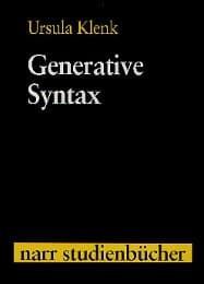 Cover von Generative Syntax