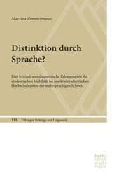 Cover von Distinktion durch Sprache?