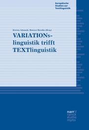 Cover von VARIATIONslinguistik trifft TEXTlinguistik
