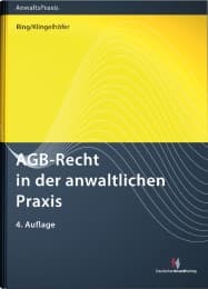 Cover von AGB-Recht in der anwaltlichen Praxis