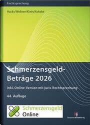 Cover von SchmerzensgeldBeträge 2026