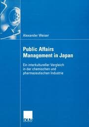 Cover von Public Affairs Management in Japan
