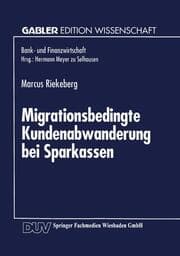 Cover von Migrationsbedingte Kundenabwanderung bei Sparkassen