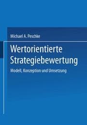 Cover von Wertorientierte Strategiebewertung