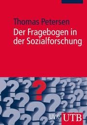 Cover von Der Fragebogen in der Sozialforschung