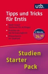 Cover von Studien-Starter-Pack: Tipps und Tricks für Erstis