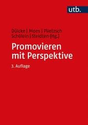 Cover von Promovieren mit Perspektive