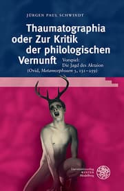Cover von Thaumatographia oder Zur Kritik der philologischen Vernunft