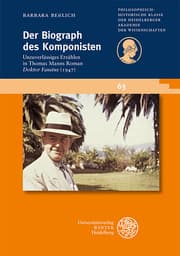 Cover von Der Biograph des Komponisten