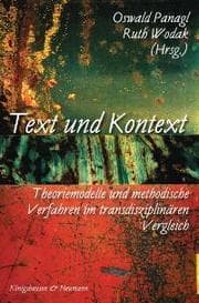 Cover von Text und Kontext