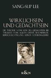 Cover von Wirklichsein und Gedachtsein