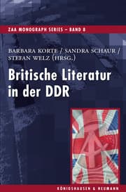 Cover von Britische Literatur in der DDR