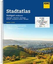 Cover von ADAC Stadtatlas Stuttgart, Heilbronn 1:20.000