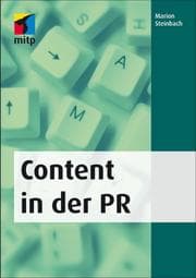 Cover von Content in der PR